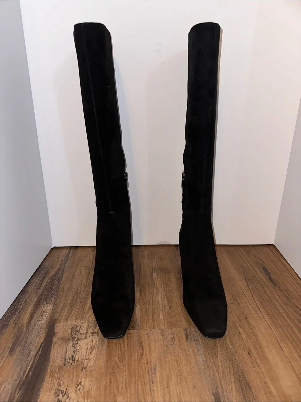 Nine West Women's Caddy Tall Kitten Heel Boots 9M